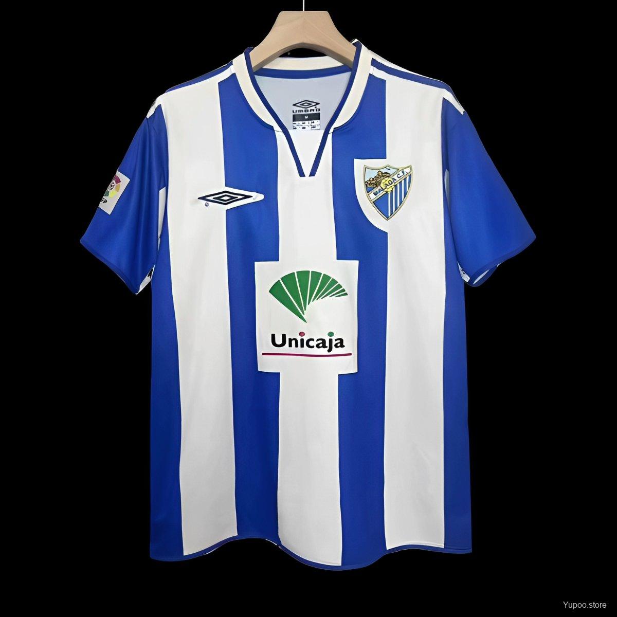 Camiseta de fútbol Málaga CF 2005/06 LOCAL MANGA CORTA VERSION FAN